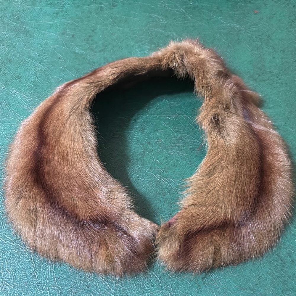 1960s Mink/Martin Fur Collar (13in)
